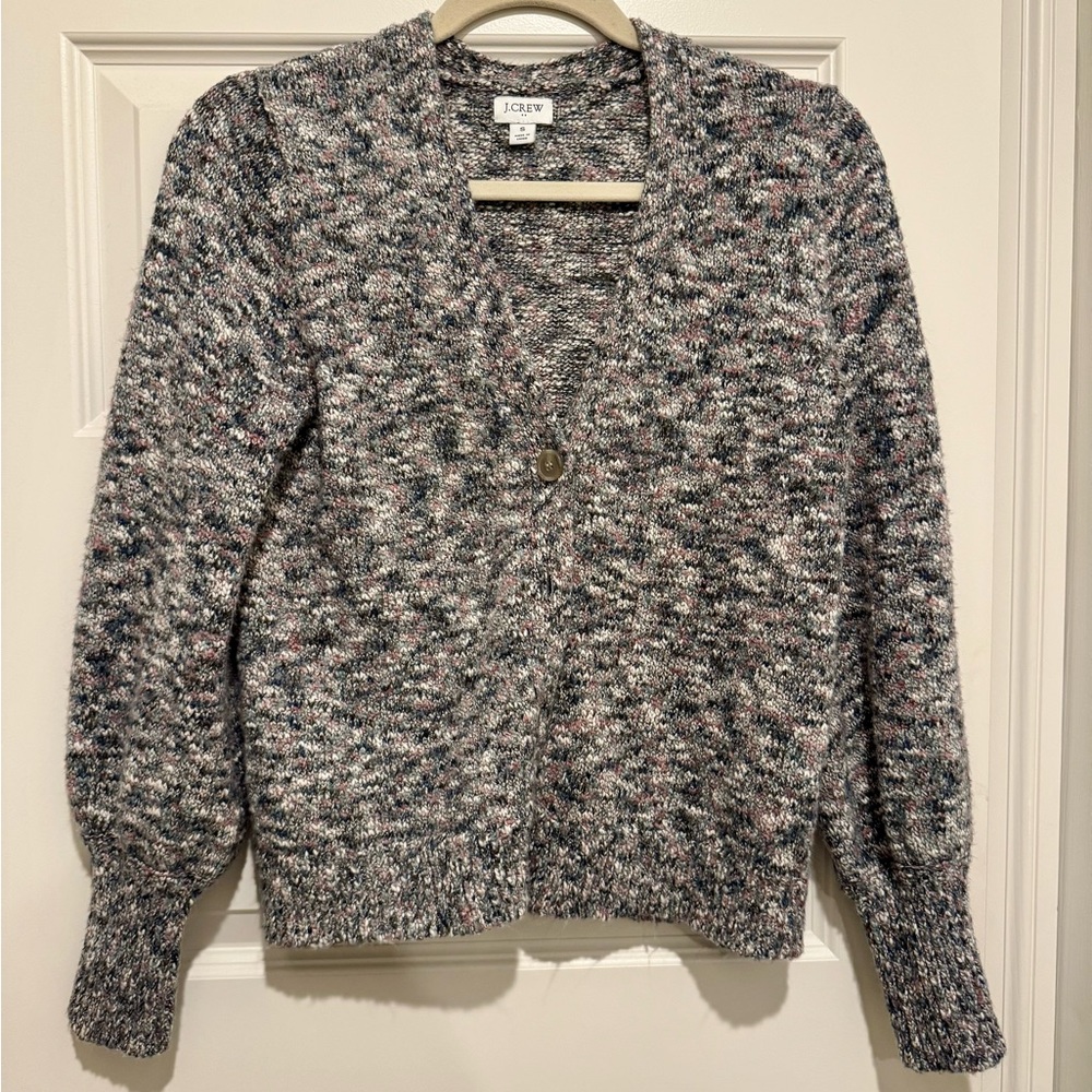 J. Crew Marled Cardigan Sweater